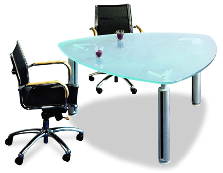 Conference Table|Glass Negotiation Table|Office Furniture|Glass Negotiation Table|洽谈台|洽谈桌|谈判桌 CG-BLQTT-02